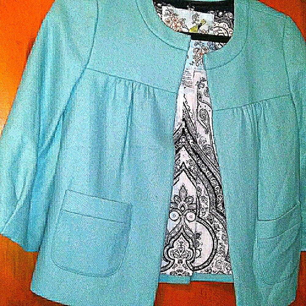 Anthropologie Tabitha cropped jacket